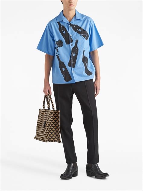 cheaper buttondown short sleeve shirts like prada